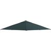 Outsunny Tetto di Ricambio per Gazebo 3x3 m da Giardino 298x295cm Grigio | Telo Copertura per Gazebo, Resistente all'Acqua, Poliestere 180g/㎡, 8 Fori di Drenaggio, Prese d'Aria, Solo Copertura