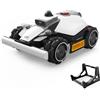 MAMMOTION LUBA mini 2 AWD 1500 Robot Tagliaerba senza Filo Perimetrale | LiDAR 360° e Visione IA a Doppia Telecamera, senza RTK, 80% Pendenza, DropMow, Batteria Gestione