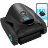 BRINBO (2026 Neu)BRINBO C1 Robot Piscina Pareti e Fondo, Doppio Filtro | Autonomia 180 min, 3 Motori, Aspirazione Potente, Controllo App, Aspiratore Piscina Fino a 150 m²,Negro mate