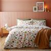 Catherine Lansfield Autumn Pumpkins - Set copripiumino singolo reversibile con federa, colore: arancione