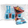 Sesame Street Street Beats H Is For Happy With Elmo Coperta super morbida al tatto setoso - 91 x 147 cm