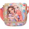 Depesche TOPModel Girl Power 13288 - Borsa a tracolla piccola con motivo a modelli e lotti colorati, con tracolla regolabile, colore: Beige, Beige