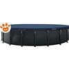 Intex Telo Termico Copri Piscina Rotonda Invernale Rotondo (Ø610x20cm) Art. 28088 - Confezione Da 1 Pezzo