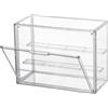 Siyecioa Vetrinetta Espositiva Vetrina Acrilico con Porta Teca Plexiglass Case