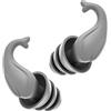 Etyldya Tappi Orecchie Silicone Riduzione Rumore Anallergici Impermeabili Lavabili Riutilizzabili Adatti a Nuoto Sonno Studio Viaggio Lavoro, Grigio