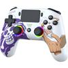 SUBSONIC - Controller Wireless One Piece Luffy Gear 5 - PS5 - Bianco | Licenza ufficiale One Piece, Ergonomico, LED RGB Programmabili, Vibrazione, Touchpad, Paddle Programmabili per PS5