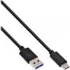 Inline Cavo Usb InLine Usb3.1 Type C maschio a Type A maschio nero 0,5m [35716]