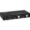 Inline Switch Kvm InLine 2 porte, USB 3.0 HDMI Audio, Hub USB 3.0, Kit cavi inclusi [62602I]