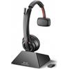 Hp Cuffia Hp Poly Savi 8210 wireless/bluetooth per ufficio con microfono Nero [8D3F1AA#ABB]