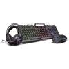 Yenkee Tastiera Yenkee Gaming YGS 01 Inferno 3in1 wireless Nero [UKYENRZGPYGS01I]