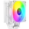 Rampage Dissipatore cpu ad aria Rampage Octagon C70 LG1700 AM5 1x120mm ARGB 1600 Bianco [OCTAGONC70-WHITE]