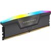 Corsair Ram DIMM DDR5 1x16GB Corsair Vengeance RGB 6000Mhz CL38 1.35V Grigio [CMH16GX5M1D6000Z38]