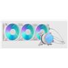 Fractal Dissipatore cpu a liquido All-in-One Fractal Design Radius 360 RGB 3x120mm Bianco [AWFDEWPWRA13603]