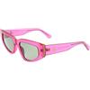 Calvin Klein Jeans occhiali da sole donna CKJ23603SF neon pink 1 St
