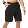 SwissWell Pantaloncini Uomo Casual con 6 Tasche Shorts Sportivi Estivi Cotone Leggero per Escursioni all'aperto