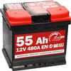 SPEED Batteria auto SPEED 55Ah 480A 12V