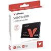 Verbatim SSD interni - VERBATIM - VI550 S3 - SATA III - 256 GB - 2,5 pollici