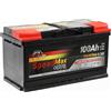 SPEED Batteria auto Speed Max AGM Start&Stop 100Ah 850A 12V
