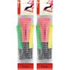 STABILO NEON - Evidenziatore - Retina da 3 - Giallo/Verde/Rosa (Confezione da 2)