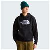 The North Face Felpa con cappuccio Essential Drew Peak Regular Black da Uomo