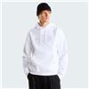 The North Face Felpa con cappuccio Essential Drew Peak Regular White da Uomo
