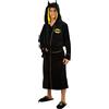 Funidelia Accappatoio Ufficiale di Batman per uomo con cappuccio, Accappatoio Cavaliere Oscuro per adulti da regalare a Natale e Compleanni, Costumi di Carnevale, Halloween e Feste - Taglia L-XL
