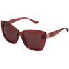 Michael Kors MK 2267U - Occhiali da sole da donna, colore: ciliegia | Forma quadrata · Montatura in metallo
