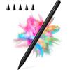 KARFUN Penna per iPad con Ricarica Rapida, Palma Rejection Penna Stilo | Compatibile con Apple iPad 11/10/9/8/7/6/A16, iPad Pro 11/12,9/13, Air 3/4/5, Mini 5/6 (2018-2026) Upgrade, Nero