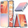 Nshkeji Cover per Samsung Galaxy Z Flip 7 Custodia Antiurto con Effetto Iridescente Protezione Anti-Impronte Anti-Graffio e Retro Rigida PC Custodia per Samsung Z Flip 7 5G Cover Case