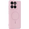 GIOPUEY Cover per Motorola Edge 70 PRO, Magnetica Custodia Compatibile con MagSafe, Morbido TPU Silicone Custodia, Resistente all'Usura - Pink