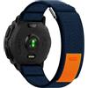 BOJYS Cinturino per Garmin Instinct 2/2 Solar/2 Surf/2 Tactical,22mm Nylon QuickFit Cinturino per Instinct 3 Amoled/Solar/Tactical/E/Crossover/Tactical/Tide/Esports
