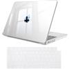 FINTIE Cover Compatibile con MacBook Pro 14 Pollici M5 M4 M3 M2 M1 Pro/Max | Modello A3426 A3427 A3434 A3112, 2026-2021 - Sottile Trasparente Custodia Rigida Protettivo Cover + Copritastiera, Trasparent