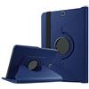 DETUOSI 360° Girevole Cover per Samsung Galaxy Tab S2 9.7 Pollici 2015，Ultra Sottile Smart Angoli di Visione Multipla Nuova Smart Pelle PU Custodia protettiva tablet，Samsung S2 SM-T810/T813/T815