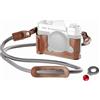 SMALLRIG Borsa Mezza Pelle per FUJIFILM X-T30 III con Tracolla - 5670 | Borsa semi-in pelle con tracolla per FUJIFILM X-T30/X-T30 II/X-T30 III, stile retrò, telaio in alluminio, pulsante scatto