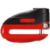 Ifam Bloccadisco Moto Lucchetto, Modello Road 75 mm, Protezione Antifurto, Bloccaggio Automatico, Include 3 Chiavi, Colore Rosso, Compatto e Sicuro, Ideale per Moto di Piccole e Medie Dimensioni