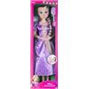 Disney Princess Bambola Disney Princess Rapunzel Playdate 81 cm, prodotto ufficiale Disney, Jakks Pacific, bambola articolata, una spazzola da principessa per pettinare i suoi lunghi capelli dorati