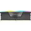 CORSAIR CMH16GX5M1D6000Z38 Vengeance RGB 16GB DDR5 6000MHz CL38 XMP-EXPO Grigio - Memorie RAM