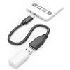 Hama Adattatore USB-C a USB Cavo OTG USB Tipo C Maschio a Femmina 15 Pro Max iPad Pro Samsung Galaxy S21 S22 S23 MacBook Pro-Air Google Pixel Nero