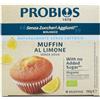 Probios Muffin al limone senza zuccheri aggiunti - Dolci morbidi biologici - Naturalmente senza lattosio e uova - Ideali per la colazione o la merenda dolce - 160g (4x40g)