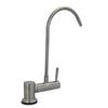 Rubinetto 1 via acciaio inox sottofinestra Motte Nikel Spazzolato