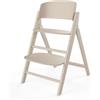 CYBEX Gold CLICK & FOLD Set seggiolone 3in1, da 6 mesi a 99 anni, Dalla nascita grazie al Gold Bouncer Nest separato, incl. set per neonati e vassoio, Legno di faggio/plastica, Light Natural