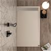 Olimpo Docce Piatto doccia 80x110 crema marmoresina effetto pietra cemento relax offerta