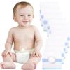 DIFLAX 10 Pezzi Adesivi per Ernia Ombelicale, Supporto Addominale per Ombelico Neonati, Pansamento Addominale per Bambini, Ernia Ombelicale Neonato, Adesivi per Ernia Ombelicale Bebè