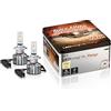 OSRAM LEDriving HL VINTAGE, ≜ H7/H18, lampade a LED abbaglianti/anabbaglianti, solo fuoristrada, non ECE, +260% di luminosità in più, 2700K, scatola metallica (2 lampade)