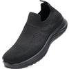 JOMIX Sneakers Donna Slip On Senza Lacci Scarpe da Corsa Leggere Traspiranti Antiscivolo Ammortizzate per Passeggiata Fitness Yoga Palestra Outdoor