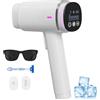 NALONE Epilatore Luce Pulsata con Funzione di Raffreddamento (22J) | 4-In-1 HR/SC/RA/BT IPL Epilatore Laser Donna, Luce Pulsata 999,900 Adatto Depilatore Corpo, Viso, Ascelle, Gambe (Bianca