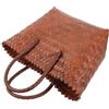Milisten Cesto Intrecciato Vintage in Pp Manico, Piccolo e Portatile | Picnic e Uso Outdoor, Struttura Robusta, Formato Leggero, Adatto a Contenere e Trasportare Oggetti