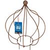 KOTARBAU® Supporto decorativo per piante rampicanti e ortaggi - diametro 49 cm - Supporto per piante rampicanti e ortaggi - 68 cm di altezza - griglia per rose - decorazione da giardino - effetto