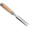 sourcing map Scalpello per legno 20 mm / 13/16 scalpelli piatti per | Lama in acciaio al carbonio, strumenti manuali per la lavorazione del legno con manico in legno per falegnameria