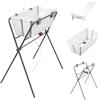 Stokke Vaschetta Bagnetto Neonato con Supporto e Stand, Bianco | Set completo bagnetto neonato: vaschetta, riduttore e stand pieghevole inclusi, dalla nascita fino a 4 anni.